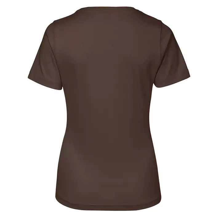 ID Interlock dame T-skjorte, Mocca, large image number 2