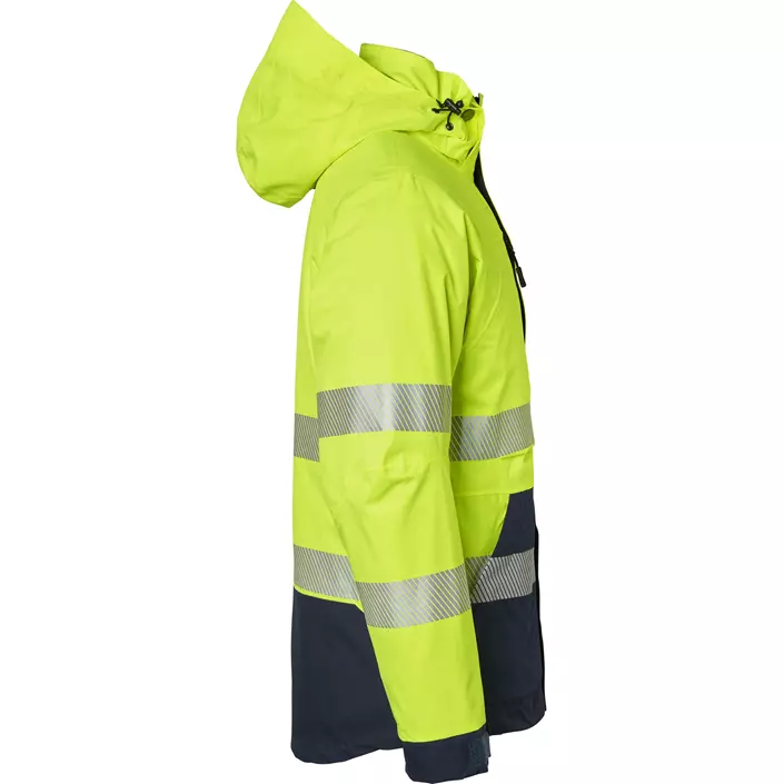 Top Swede 3-in-1 winter jacket 127, Hi-Vis Yellow/Navy, large image number 2