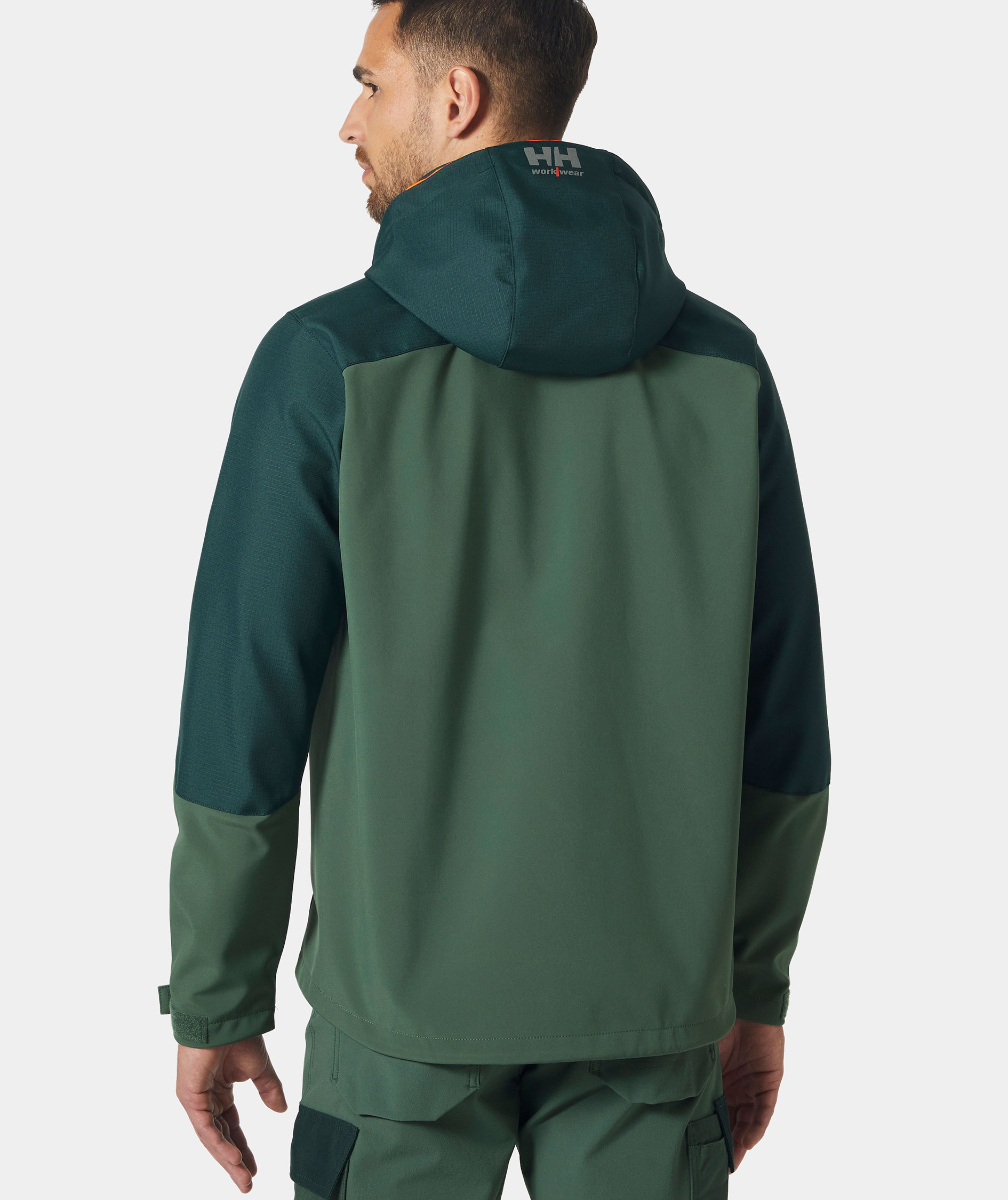 Helly Hansen Oxford softshelljacka, Spruce/Darkest Spruce, large image number 3