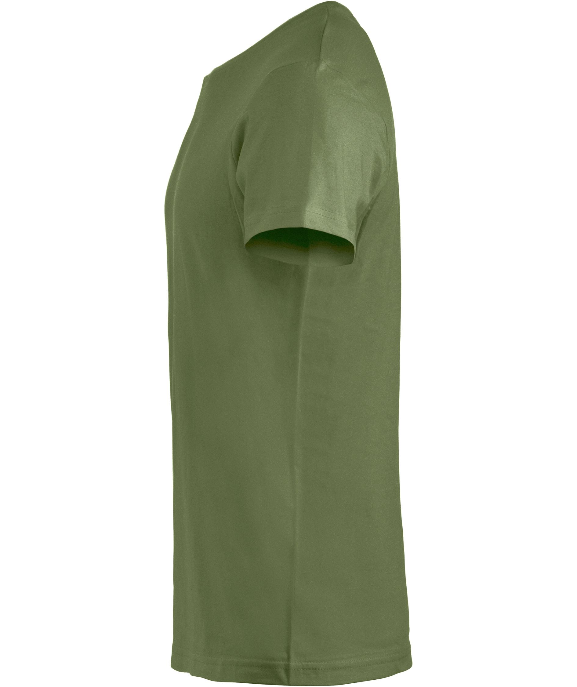 Clique Basic T-shirt, Milit&auml;rgr&ouml;n, large image number 3