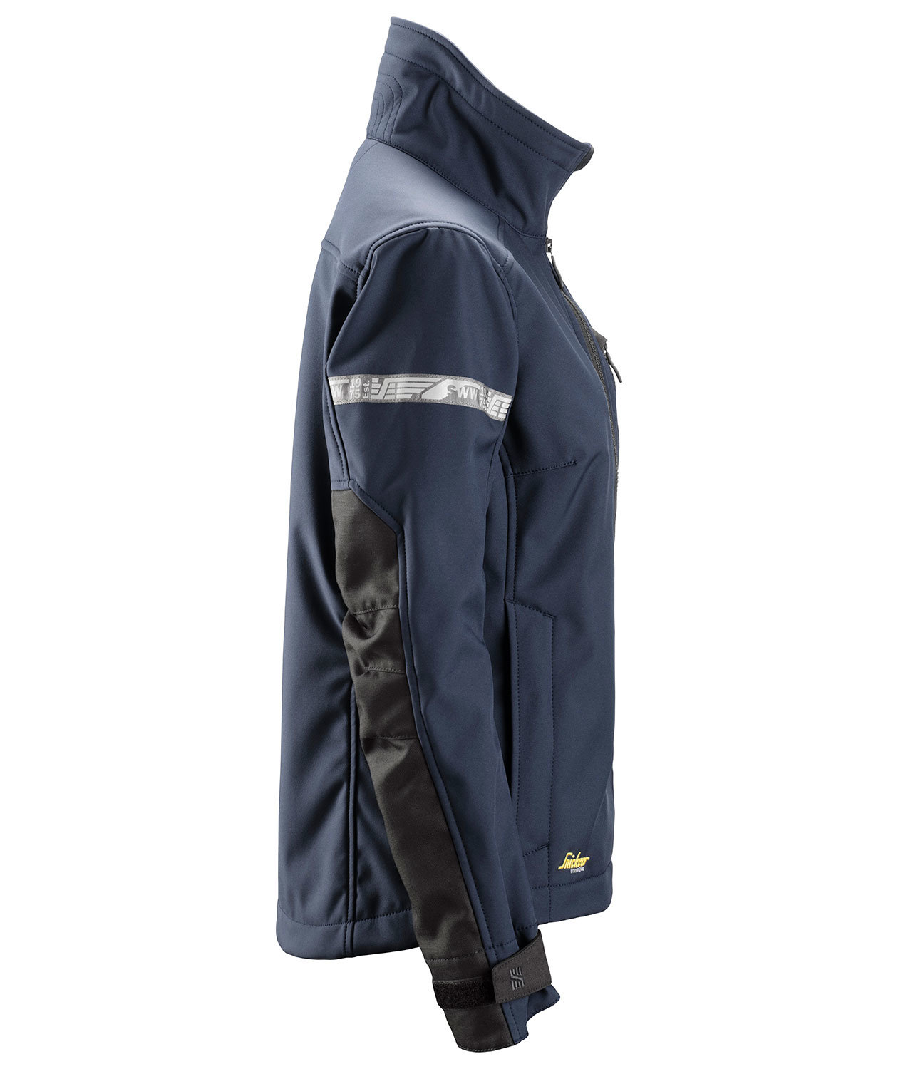 Snickers AllroundWork softshelljacka 1207 dam, Navy/Svart, large image number 3