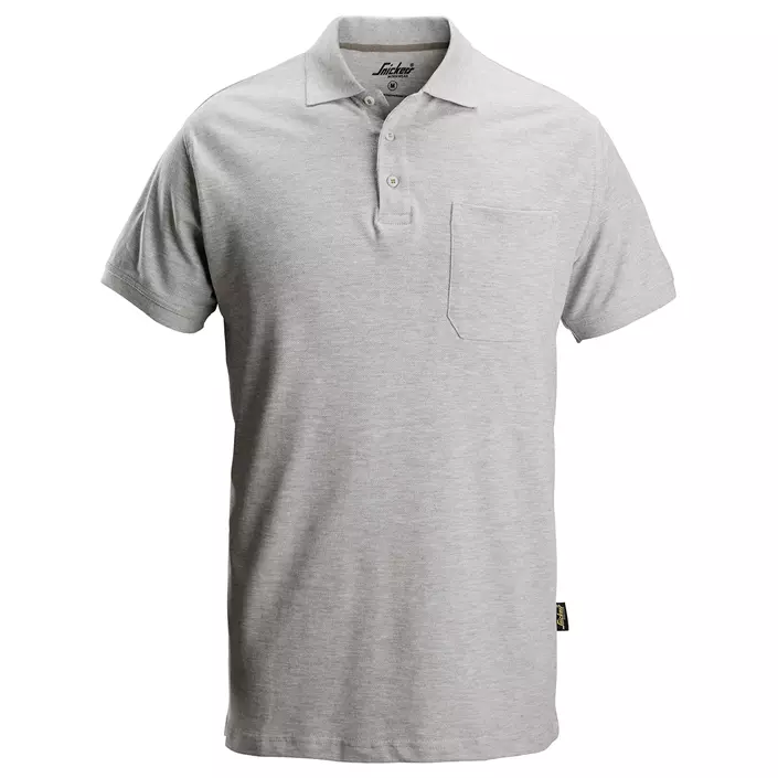 Snickers Polo shirt 2708, Grey Melange, large image number 0