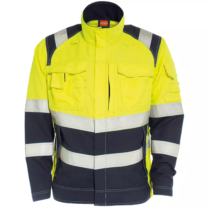 Tranemo Tera TX jacket, Hi-vis yellow/Marine blue, large image number 0