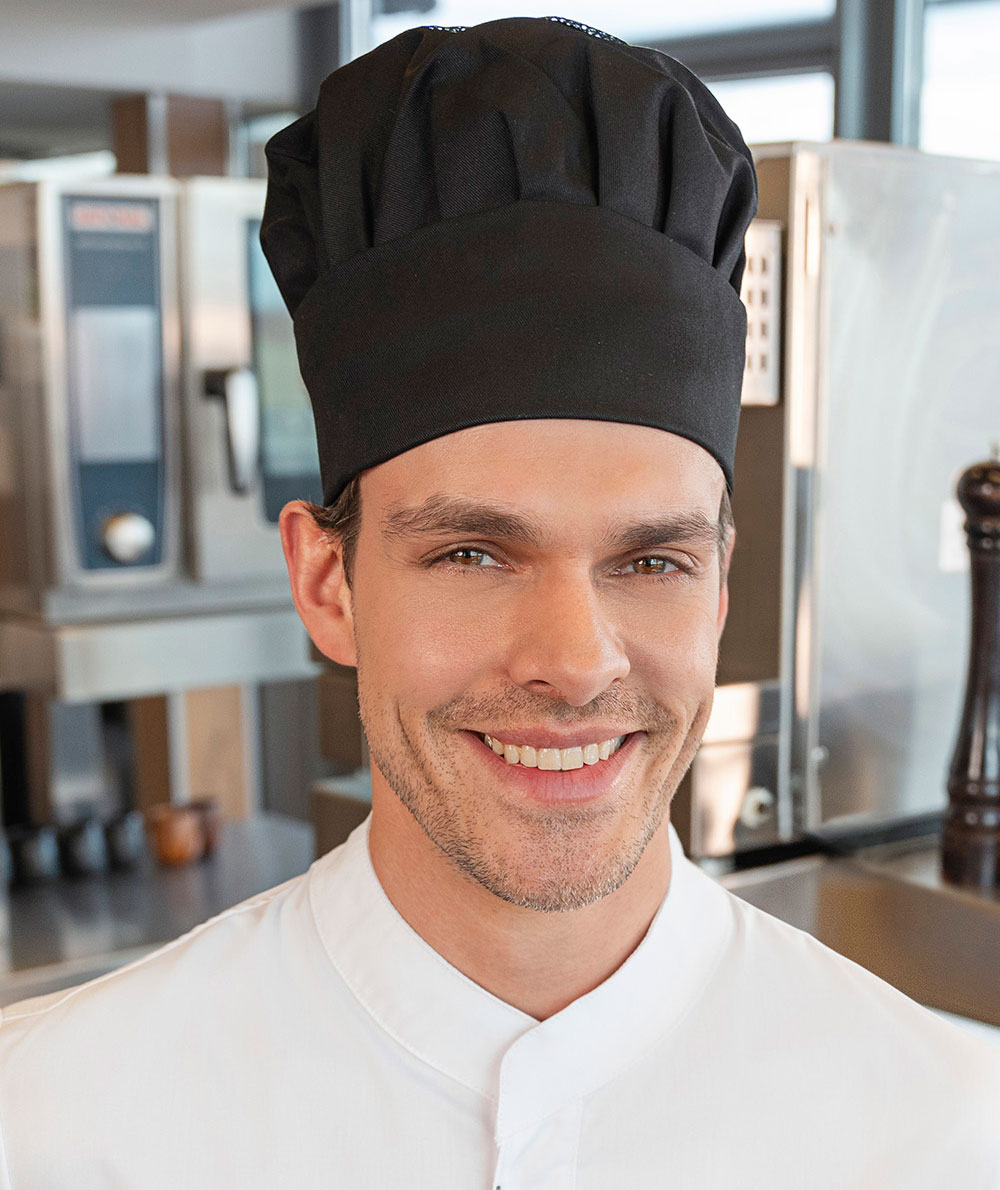 Karlowsky Jean chefs cap, Black