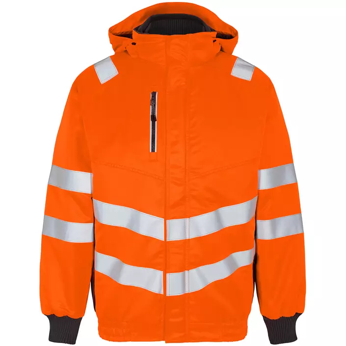 Engel Safety pilotjakke, Orange/Antracitgrå, large image number 0