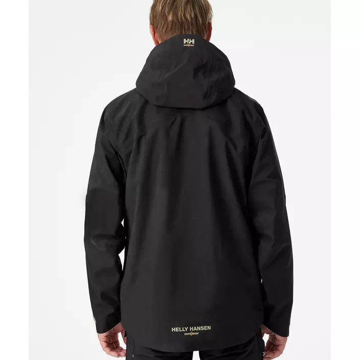 Helly Hansen Magni shell jacket, Black, large image number 3