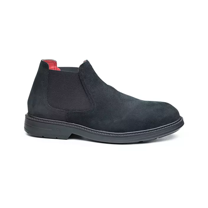 Base Universe slip on safety shoes S3, Black, large image number 0