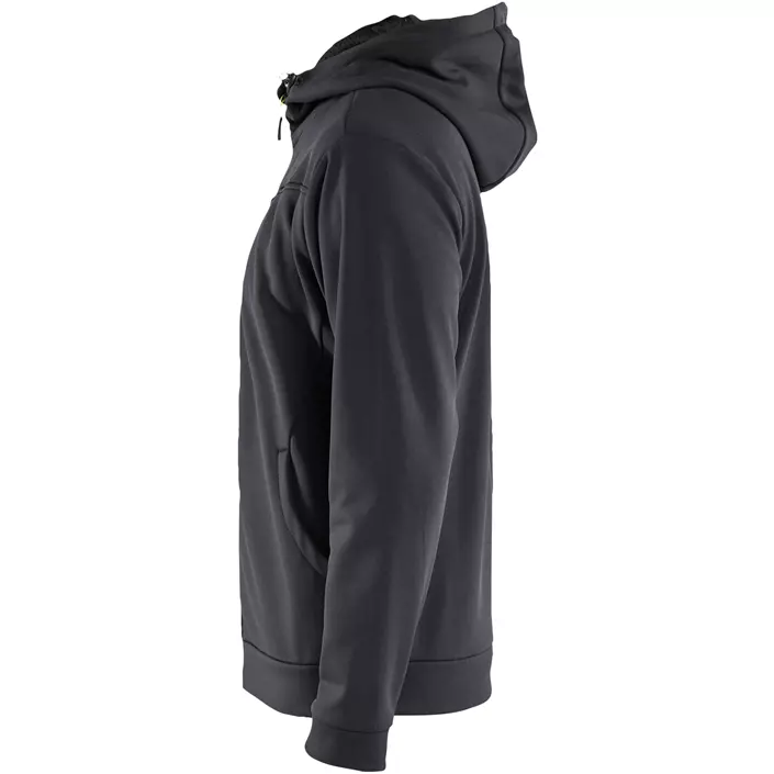 Blåkläder Unite hoodie, Mellangrå/svart, large image number 4