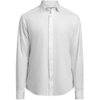 J. Harvest & Frost Indigo Bow 132 Slim fit skjorte, White 