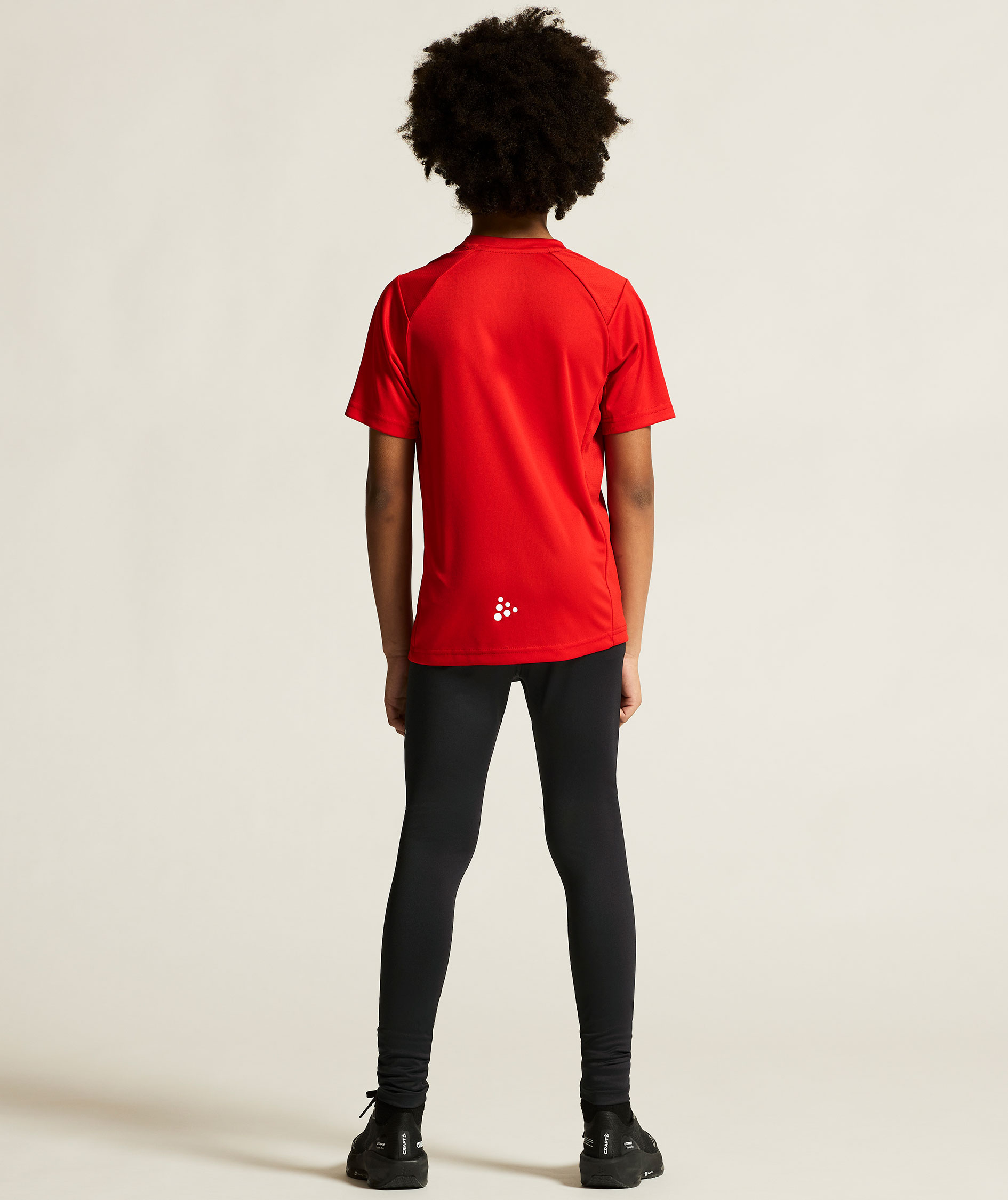 Craft Rush 2.0 T-shirt till barn, Bright red, large image number 8