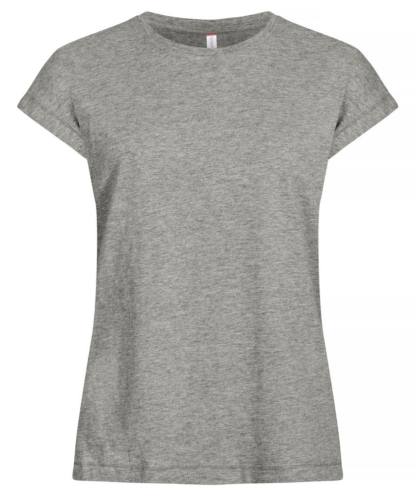 Clique women's Fashion Top, Grey melange, Grey melange, swatch
