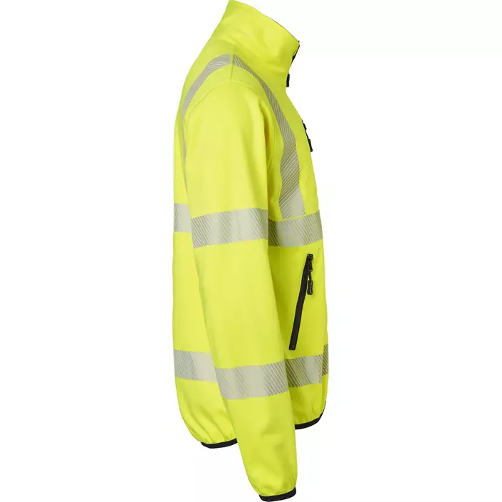 Top Swede softshell jacket 7721, Hi-vis Yellow/Black, large image number 2