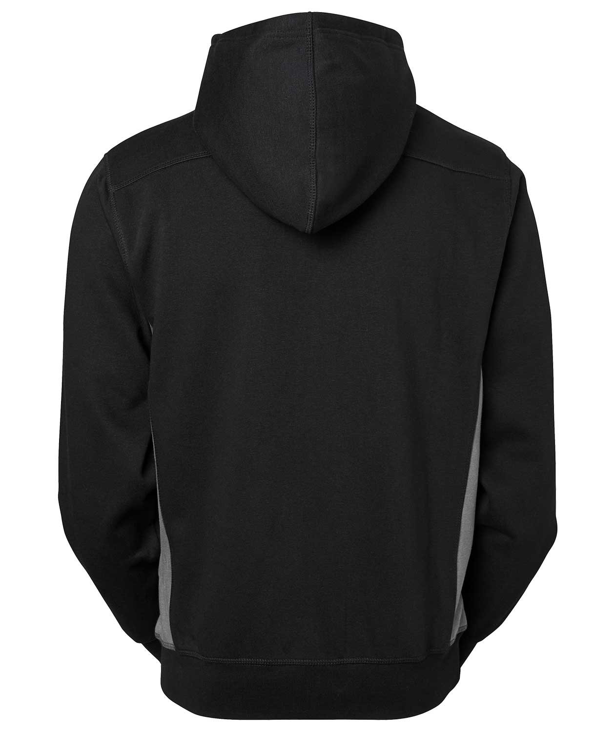 South West Franklin hoodie med blixtl&aring;s, Svart/Gr&aring;, large image number 2