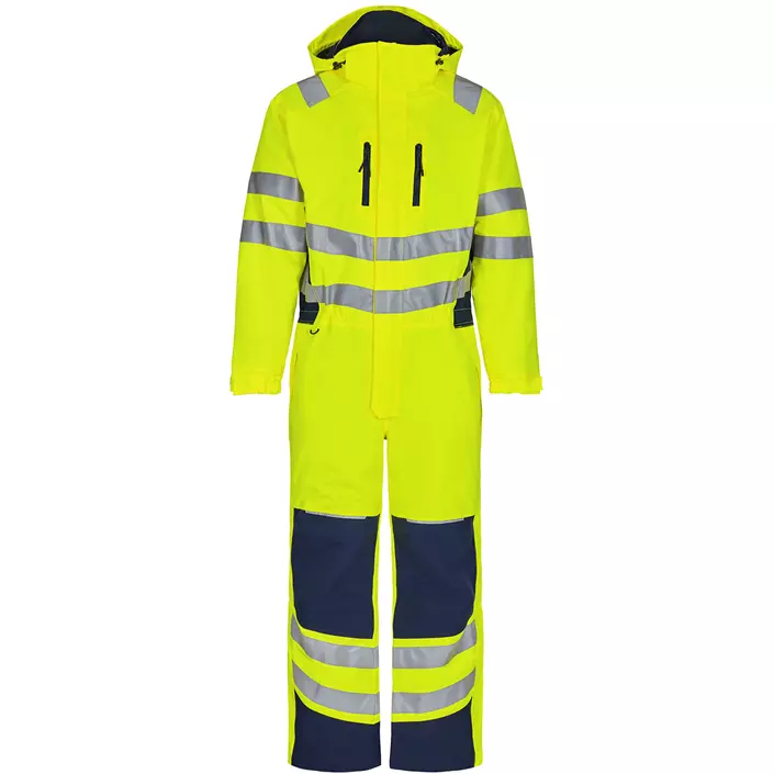 Engel Safety winter coverall, Yellow/Blue Ink, large image number 0