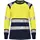 Tranemo FR langärmliges Damen T-Shirt, Hi-Vis gelb/marine, Hi-Vis gelb/marine, swatch