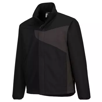 Portwest PW2 softshell jacket, Black/Grey