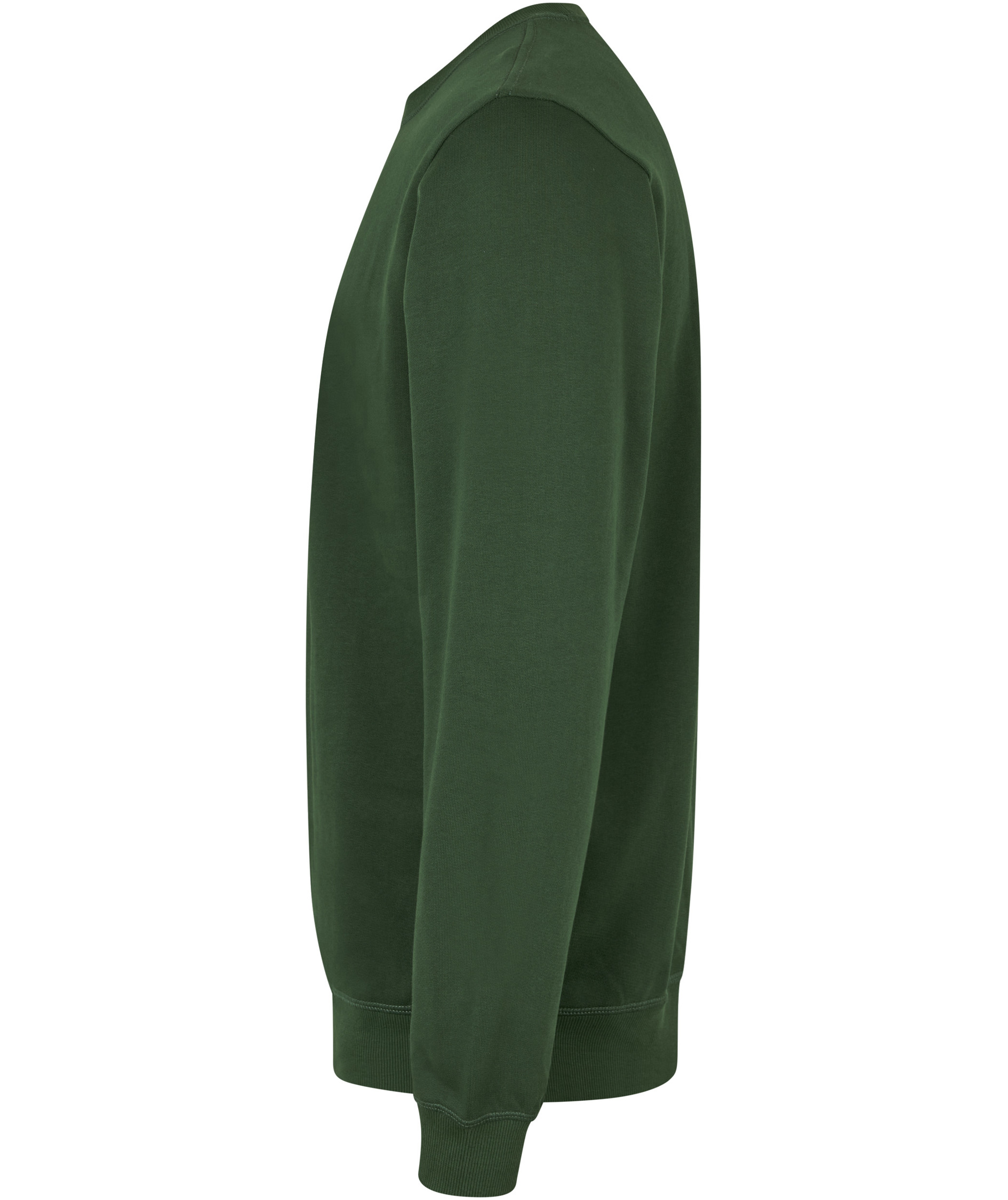 ID organic sweatshirt, Bottle Green, large image number 2