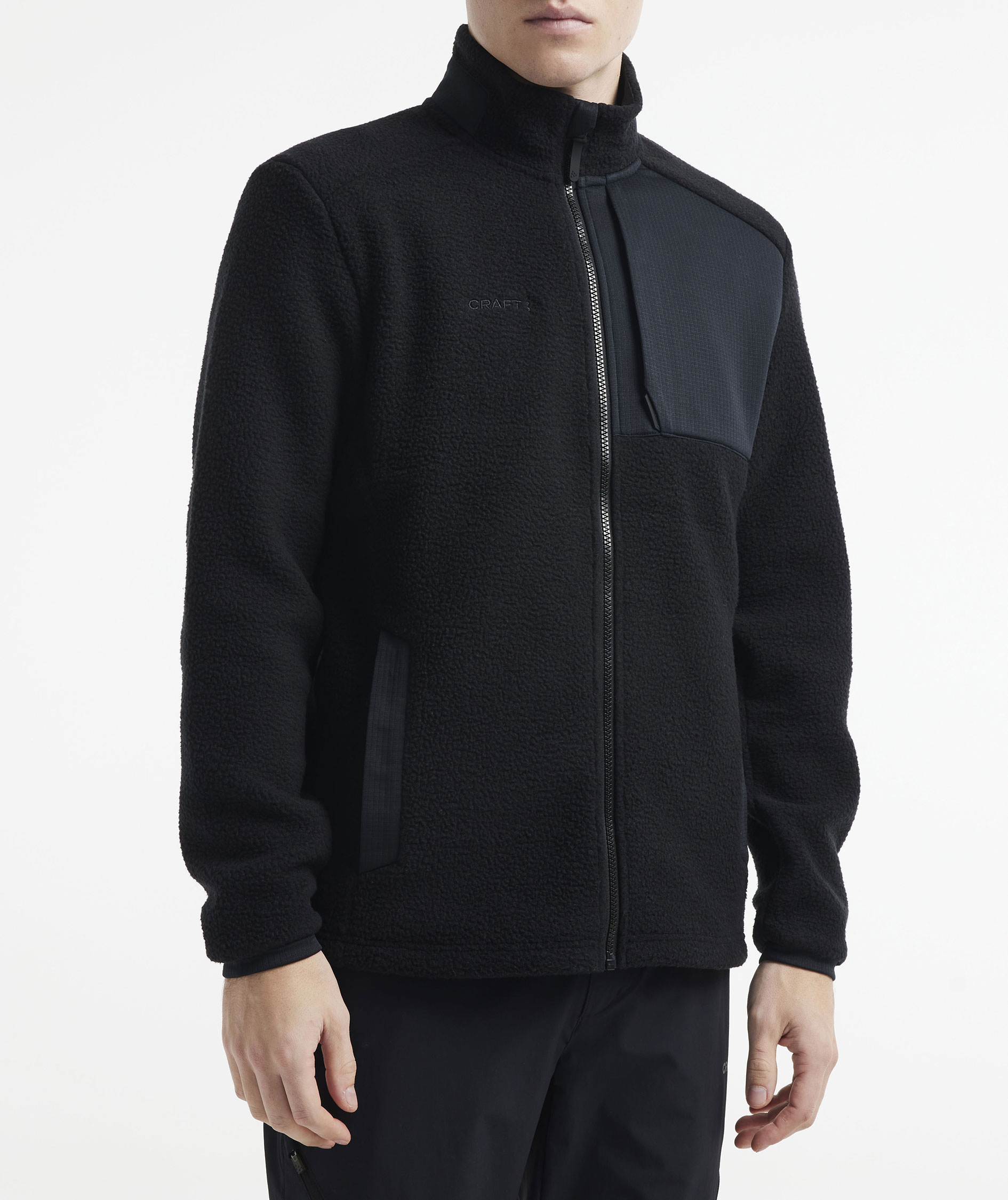 Craft ADV Explore pile fleece jacket, Black, large image number 5