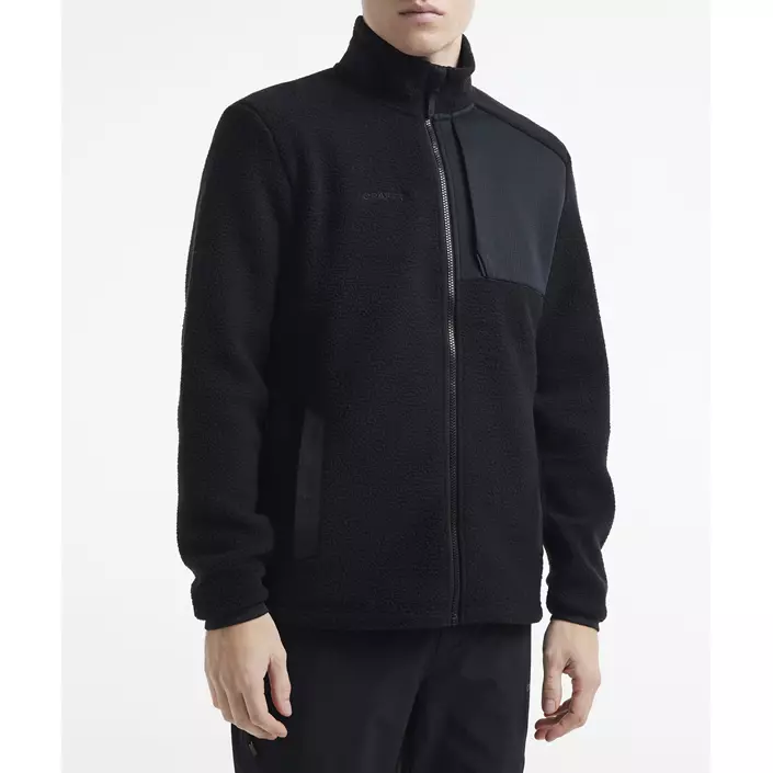 Craft ADV Explore pälsfiberjacka, Black, large image number 5