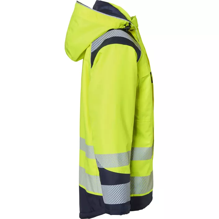 Top Swede winter jacket 120, Hi-Vis Yellow/Navy, large image number 2