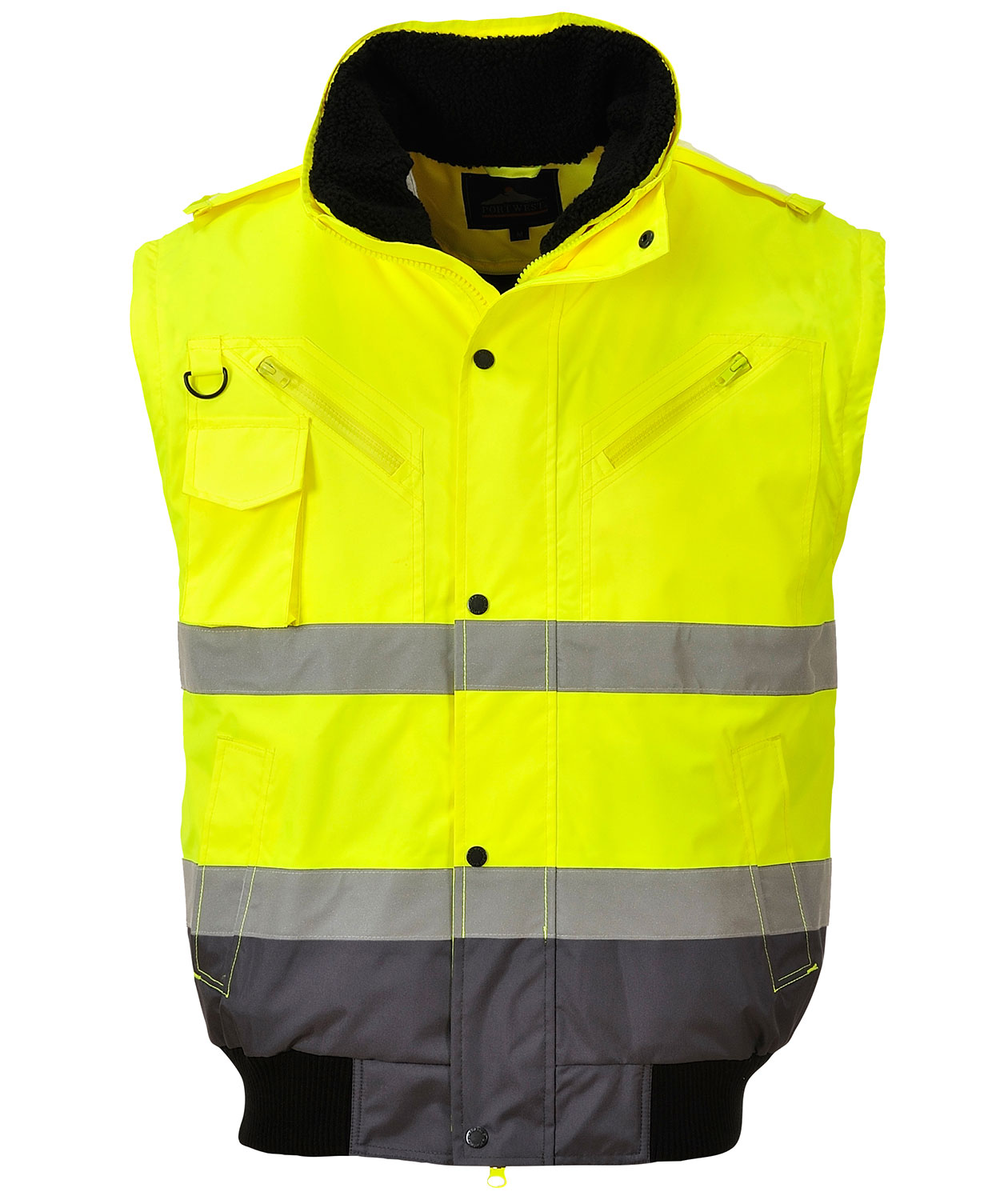 Portwest 3-i-1 pilotjacka med avtagbara &auml;rmar