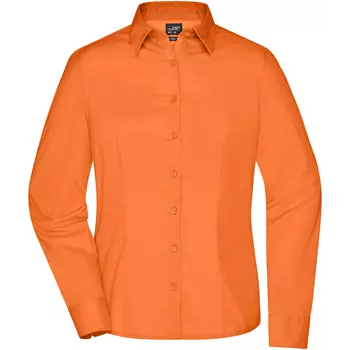 James & Nicholson modern fit skjorta dam, Orange