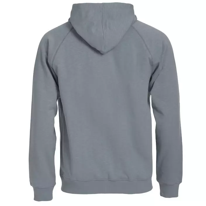 Clique Loris hoodie with full zipper, Grey, large image number 3
