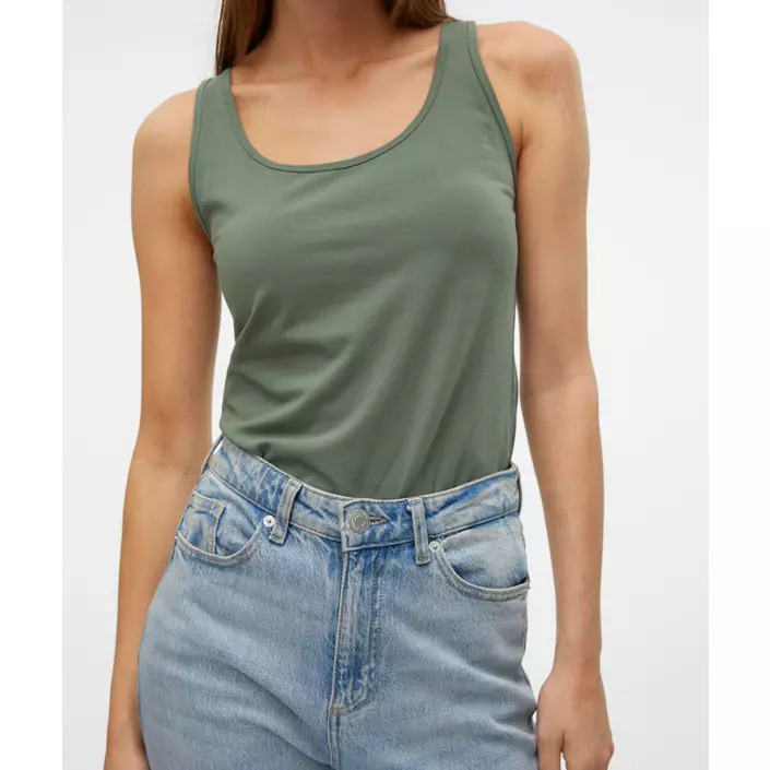 Vero Moda VMLULU lång linne dam, Laurel Wreath, large image number 3