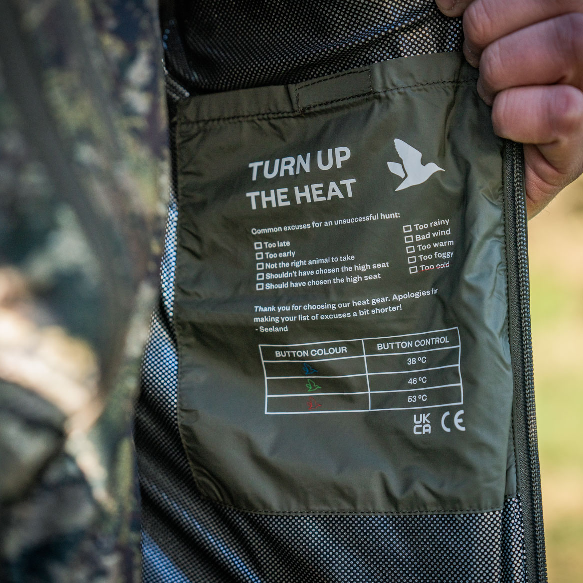 Seeland Celsius Heat Liner v&auml;st, Grape leaf, large image number 9