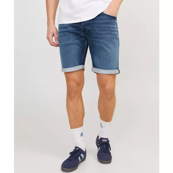 Jack & Jones JJIRICK JJICON GE 341 shorts, Blue Denim, large image number 6