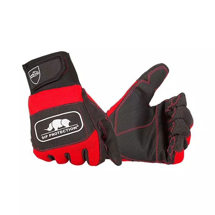 SIP 2XD3 cut protection gloves, Red/Black, large image number 0