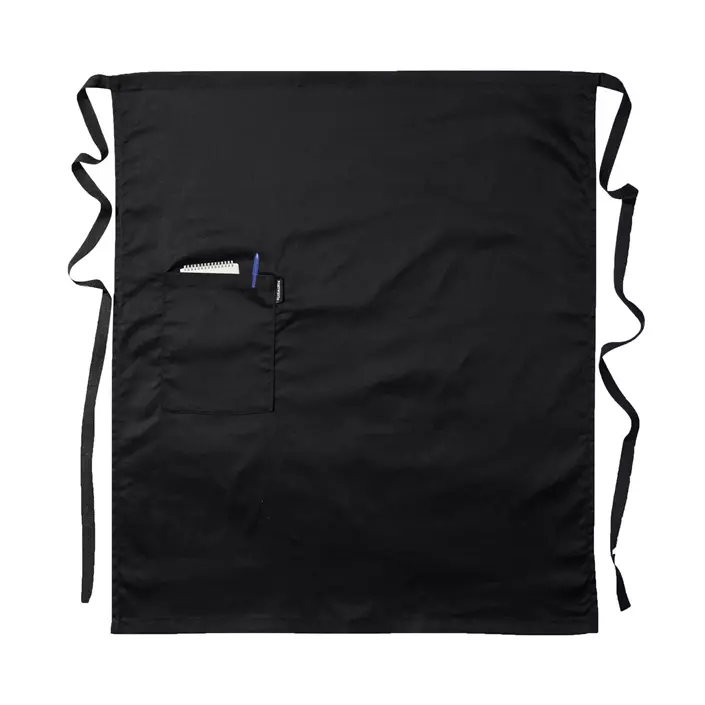 Portwest apron with pocket, Black, large image number 0