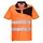 Portwest PW2 polo T-skjorte, Hi-Vis Oransje/Svart, Hi-Vis Oransje/Svart, swatch