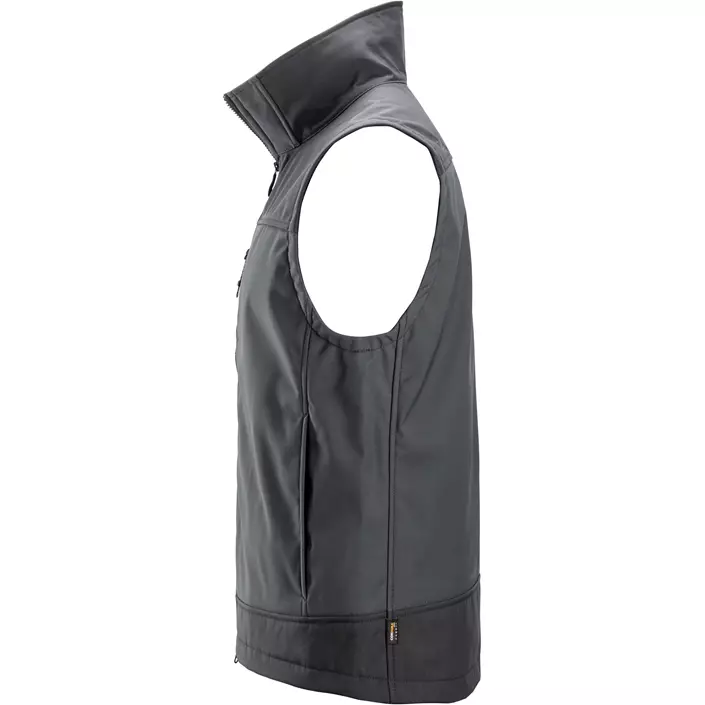 Snickers AllroundWork softshellväst 4506, Steel Grey/Dark Steel Grey, large image number 3