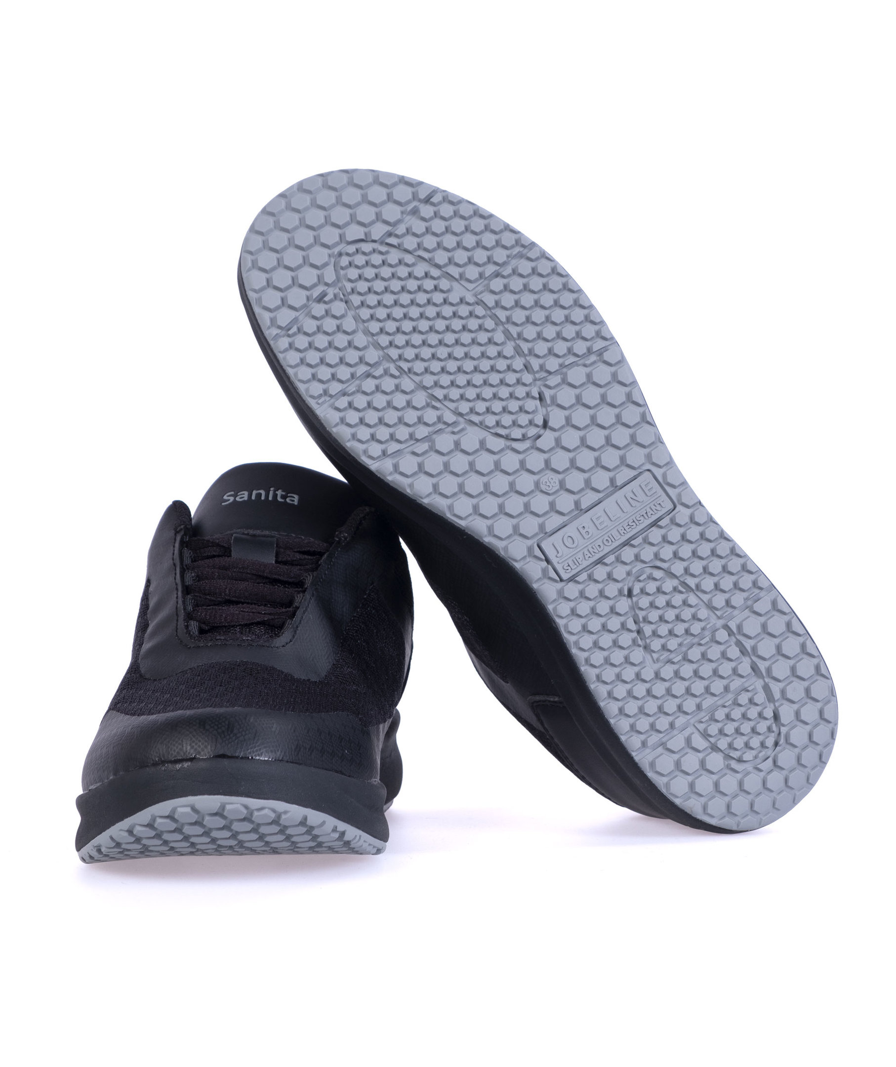 Sanita Breeze women's work shoes O1, Black, large image number 3