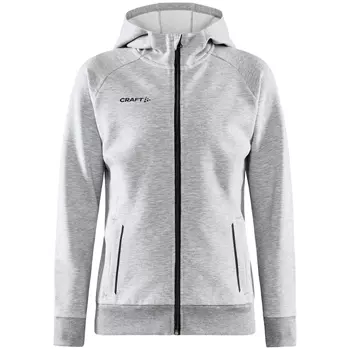 Craft Core Soul Full Zip women's hoodie, Grey melange