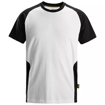 Snickers T-shirt 2550, White/Black