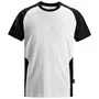 Snickers T-Shirt 2550, Weiß/Schwarz Snickers T-Shirt 2550, Weiß/Schwarz