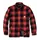 Carhartt foret flannel skjortejakke, Red Ochre, Red Ochre, swatch