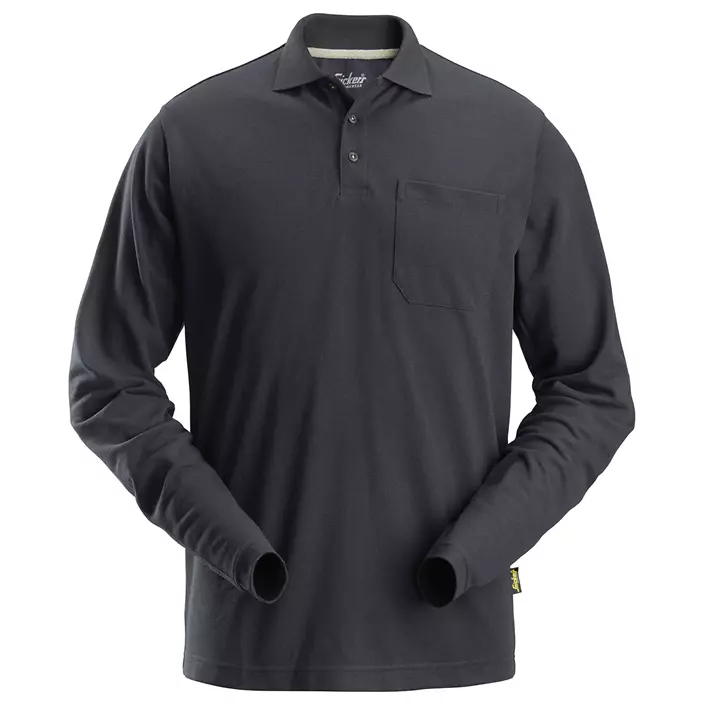 Snickers long-sleeved polo shirt 2608, Steel Grey, large image number 0