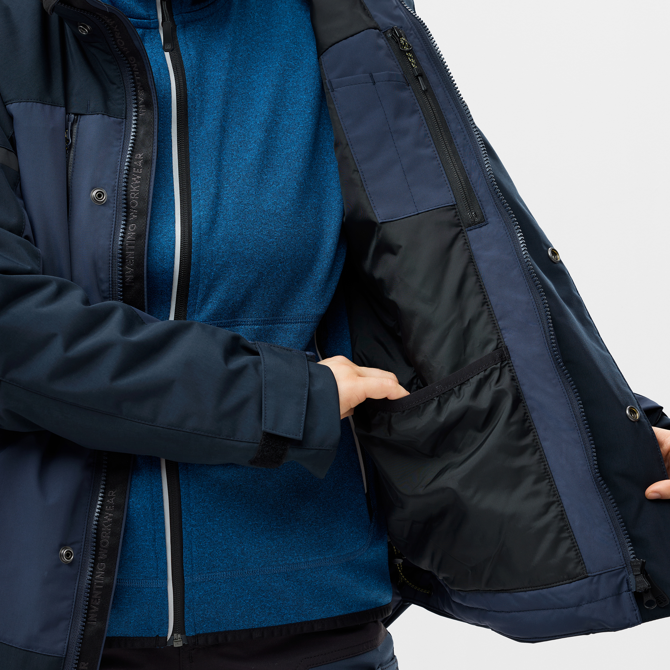 Snickers AllroundWork women's winter jacket 1117, Black, large image number 9