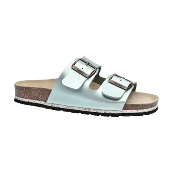 Sanita Ibiza metallic Bio dame sandaler, Mint