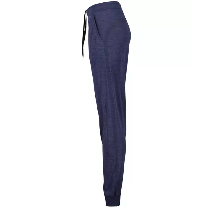 GEYSER seamless sporty women's pants, Navy melange, large image number 3
