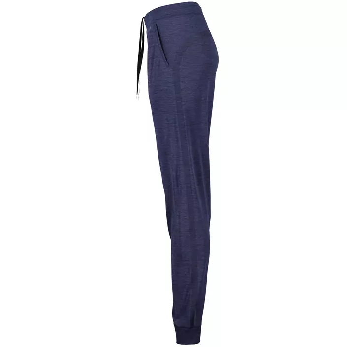 GEYSER seamless sporty women's pants, Navy melange, large image number 3