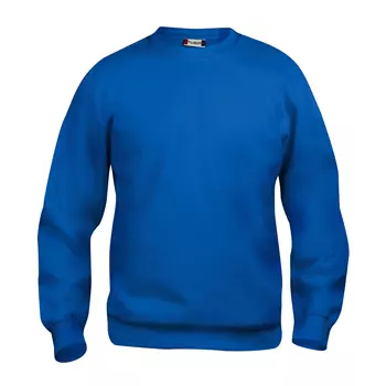 Clique Basic Roundneck childrens sweater, Royal Blue