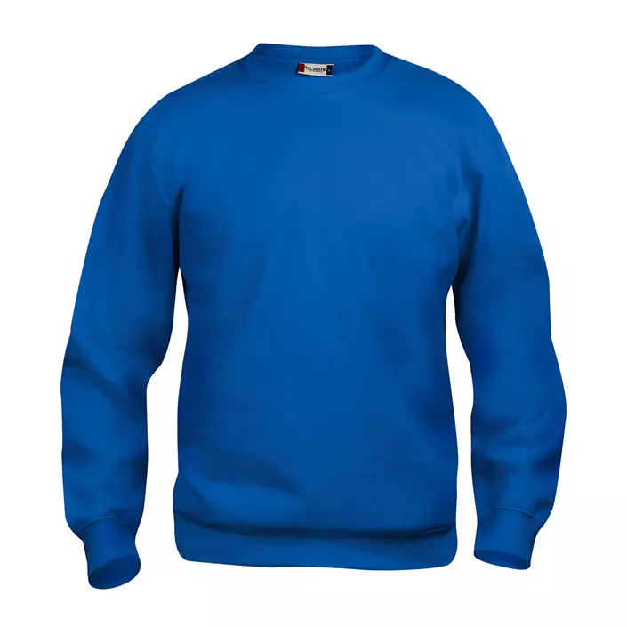 Clique Basic Roundneck childrens sweater, Royal Blue, large image number 0