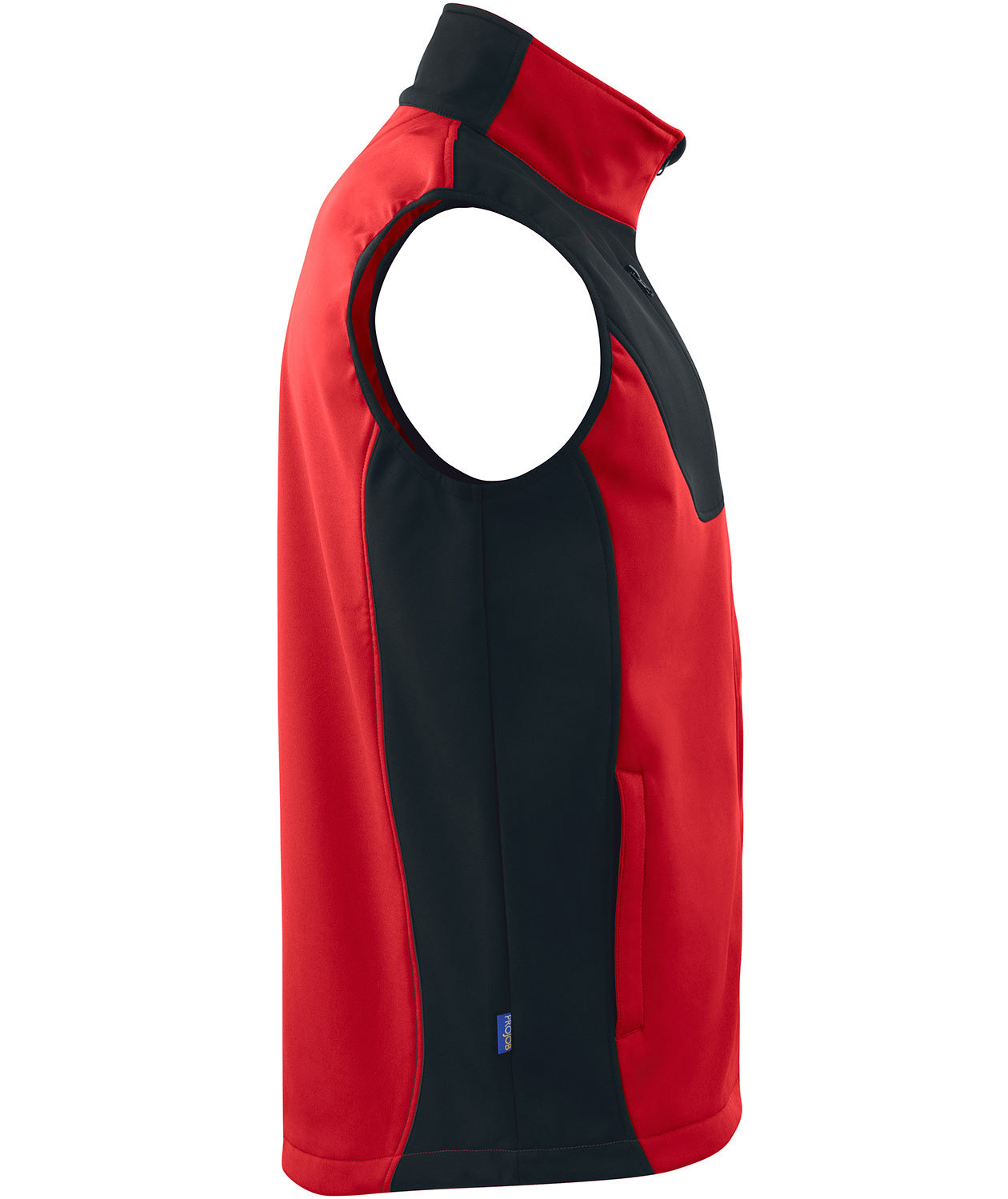 ProJob softshell vest 3702, Red, large image number 3