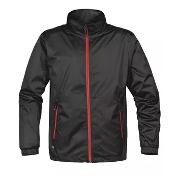 Stormtech Axis shell jacket for kids, Black/Red