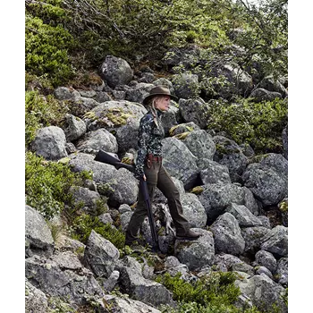 Northern Hunting Embla Damen Fleecepullover, Camouflage