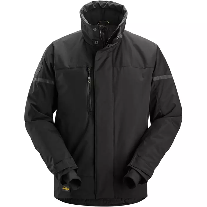 Snickers AllroundWork vinterjakke 1106, Black/Black, large image number 0